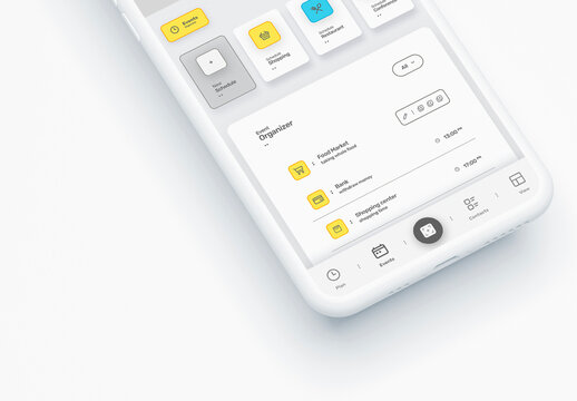 Mobile Device Ui Layout