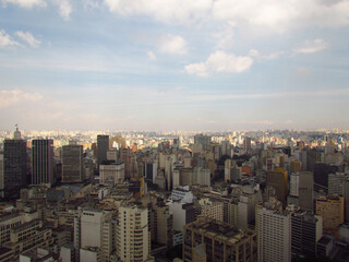 Fototapeta na wymiar Vista urbana de São Paulo