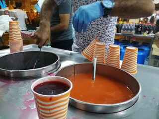 spicy fresh and organic adana turnip