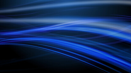 Abstract dark blue waves and stripes