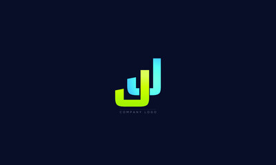 JJ letters Logo Alphabet  Design Vector Symbol