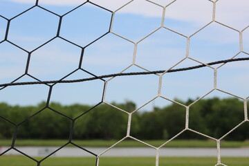 Fototapeta premium Soccer goal