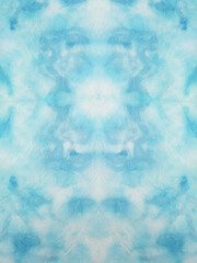 Ethnic Tie Dye Print. Wet Washed Print. Gypsy 
