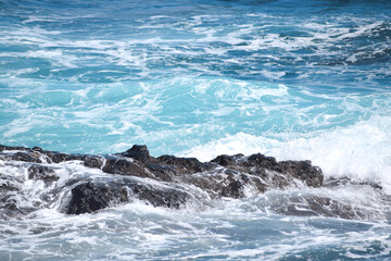 Coast of Candelaria, Santa Cruz de Tenerife, Spain