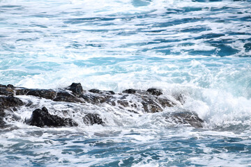 Fototapeta premium Coast of Candelaria, Santa Cruz de Tenerife, Spain