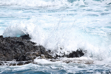 Coast of Candelaria, Santa Cruz de Tenerife, Spain