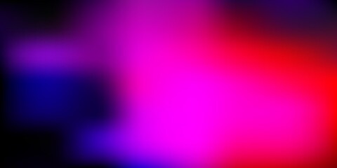 Dark pink, blue vector blur pattern.