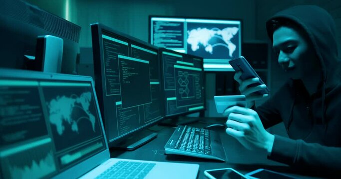 Hacker fraudulently use credit card