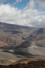 Fototapeta na wymiar paisaje de un parque natural de la república argentina. Reserva Natural de Mendoza 