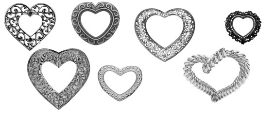 isolated picture frame