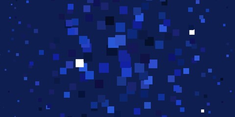 Light BLUE vector layout with lines, rectangles. Colorful illustration with gradient rectangles and squares. Design for your business promotion.