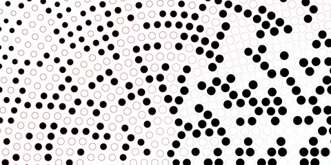 Dark Blue, Red vector pattern with spheres. Colorful illustration with gradient dots in nature style. Design for your commercials.