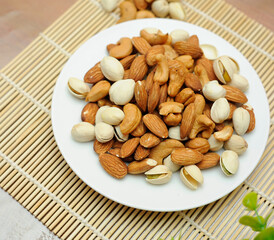 Almond Nut (Prunus dulcis, syn. Prunus amygdalus)