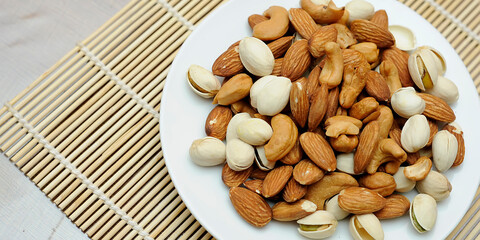Almond Nut (Prunus dulcis, syn. Prunus amygdalus)