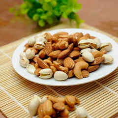 Almond Nut (Prunus dulcis, syn. Prunus amygdalus)