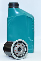 CKD (Complete Knocked-Down) Oil Filter & Bottle