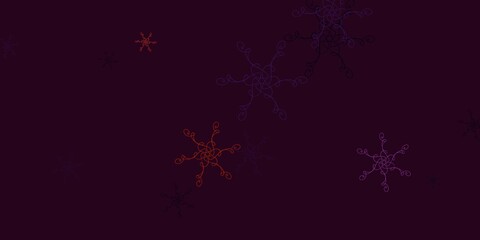 Light Pink, Red vector layout with circular arc.