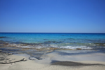 Kerdodasos beach crete private blue lagoon paradise red sand coast summer 2020 covid-19 holidays...