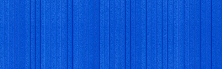 Panorama of Blue Corrugated metal background and texture surface or galvanize steel