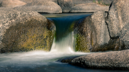 waterfall on the river