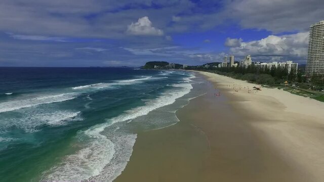 Mick Schamburg Park Burleigh Heads Lookout Burleigh Rock Gold Coast New South Wales NSW Australia travel video and photos stunning beach footage on Australian East Coast sunny vacation holiday fun