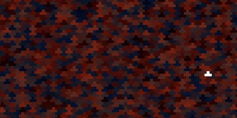Dark Blue, Red vector backdrop with rectangles. Abstract gradient illustration with colorful rectangles. Design for your business promotion.