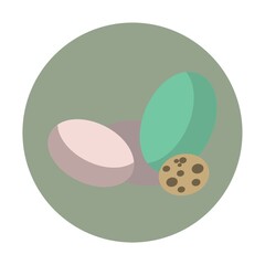 eggs with cookies