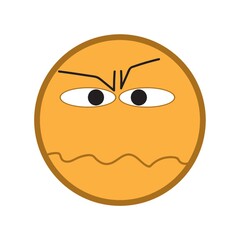 annoyed emoticon