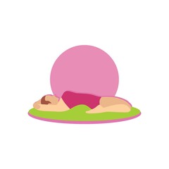 sitting pose of firmness