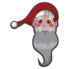 surprised santa claus