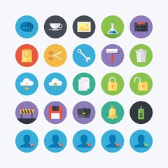 set of web icons