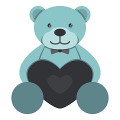 Obraz na płótnie Canvas love teddy bear