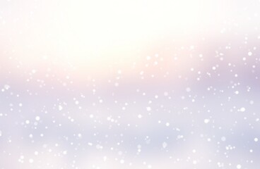 Winter nature view empty blur background. Snow abstract pattern. Brilliance iridescent pastel texture. Sun light and frosty landscape defocused illustration. Pearl glow.
