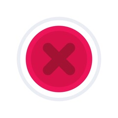 Obraz premium cancel sign