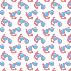 snorkeling mask pattern