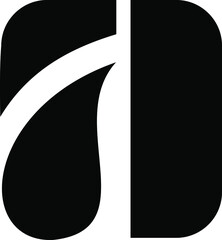 black and white icon