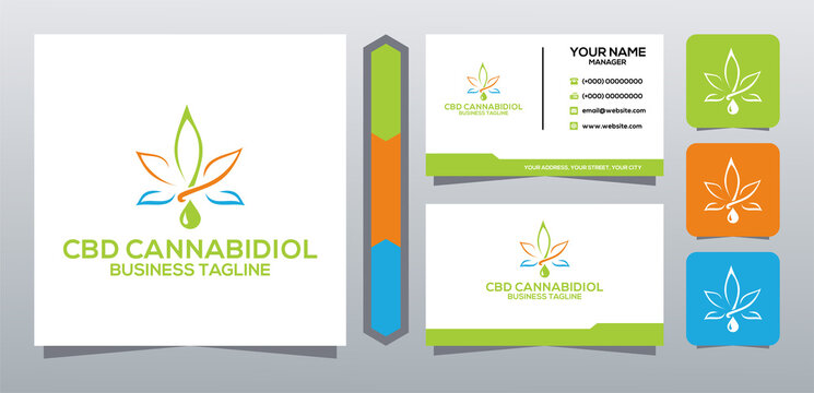  CBD oil Leaf Cannabidiol icon template for CBD Cannabidiol Cannabis Hemp Marijuana Bussiness Consulting Health Company