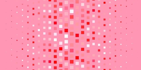 Light Red vector texture in rectangular style. Illustration with a set of gradient rectangles. Pattern for commercials, ads.