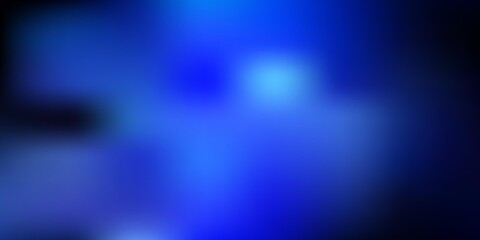 Dark blue vector abstract blur background.