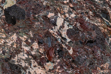 mottled marble stone slice texture