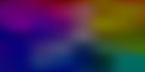 Light multicolor vector blurred backdrop.