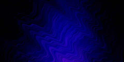 Fototapeta premium Dark Pink, Blue vector texture with wry lines. Colorful illustration in circular style with lines. Pattern for ads, commercials.