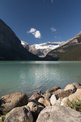 lake louise reflect and silhouette #2