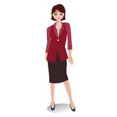 businesswoman standing