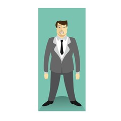 Obraz premium businessman standing