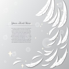 Fototapeta na wymiar angel wings background