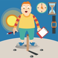 student in science lab