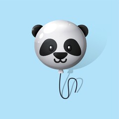 panda shape balloon