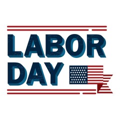us labor day label