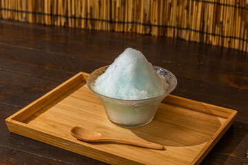 かき氷　Shaved ice that Asian foods